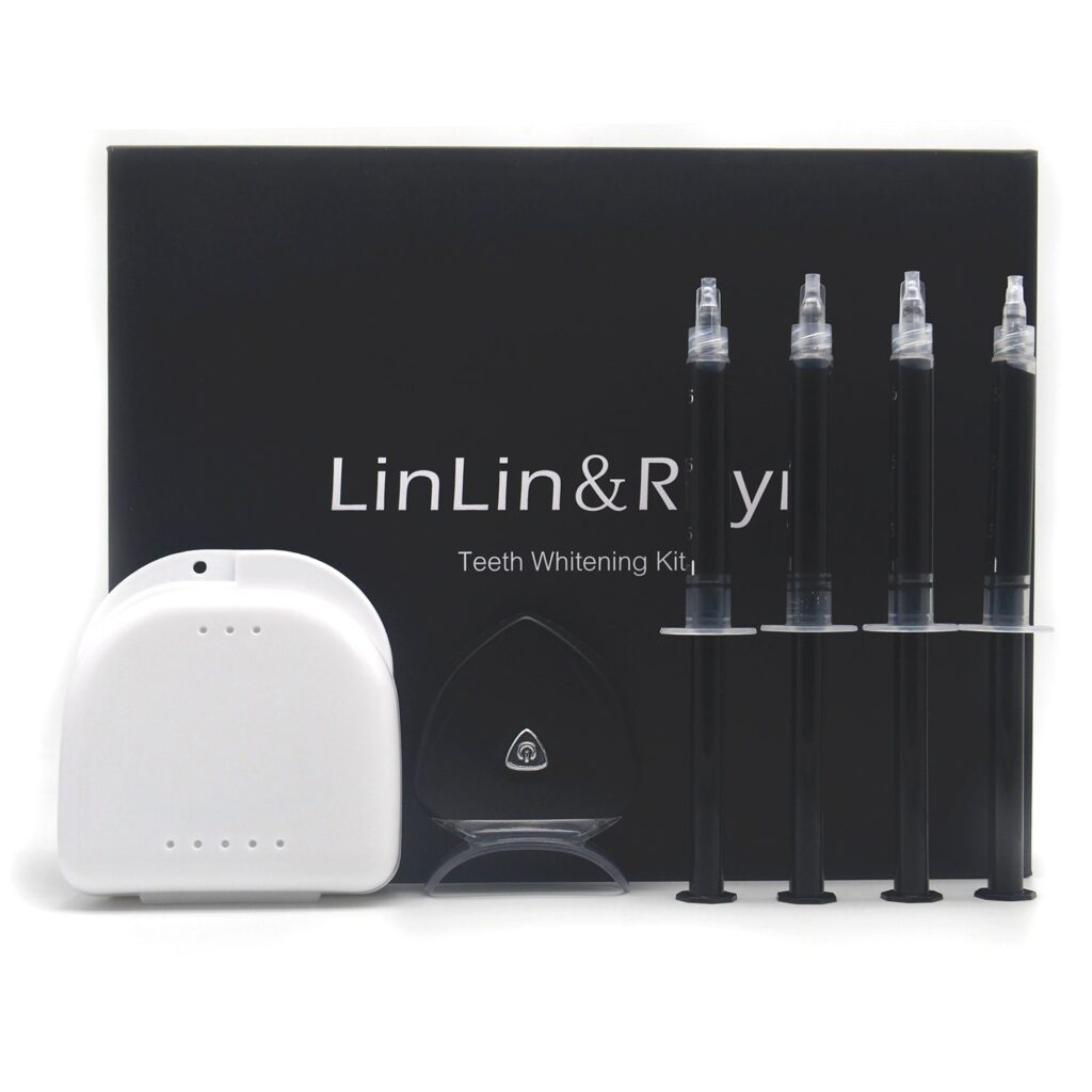 Charcoal Gel Teeth Whitening Kit – All-in-One