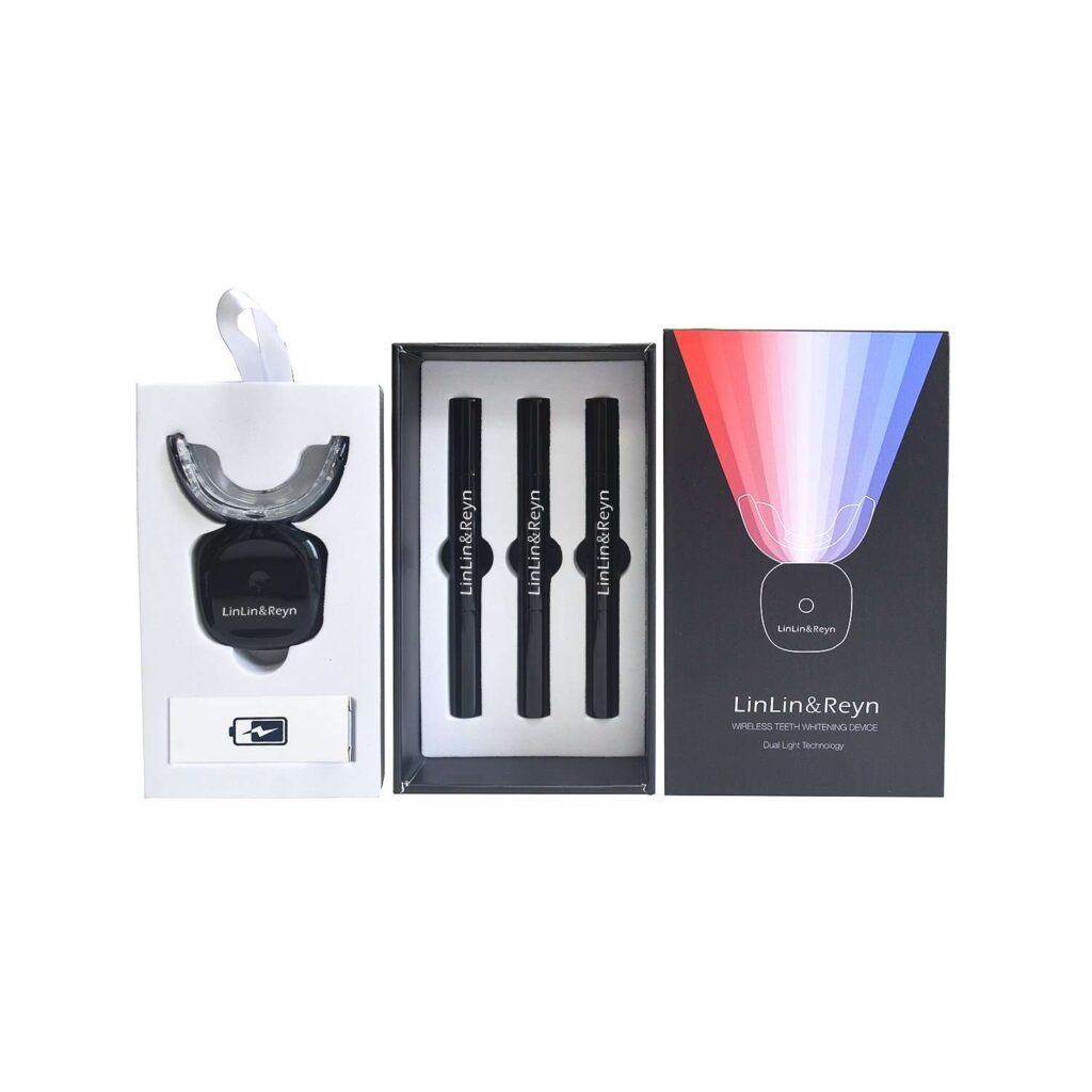 Teeth Whitening Kit – Wireless LED Light and Gel Pens