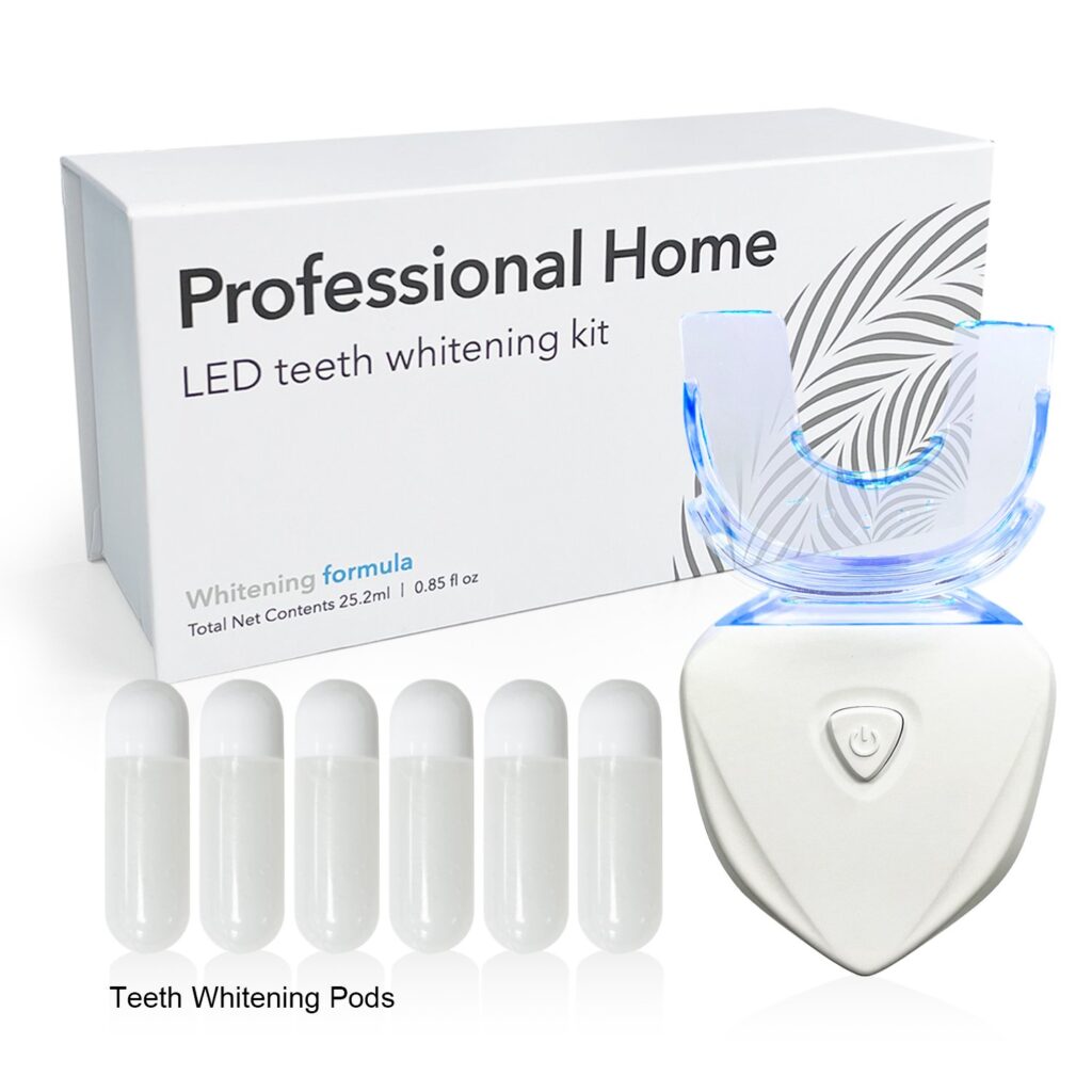 Teeth Whitening Kit – Wireless LED Light, PAP+