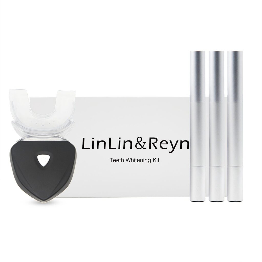 Teeth Whitening Kit with 3 Pens – Wireless LED Light