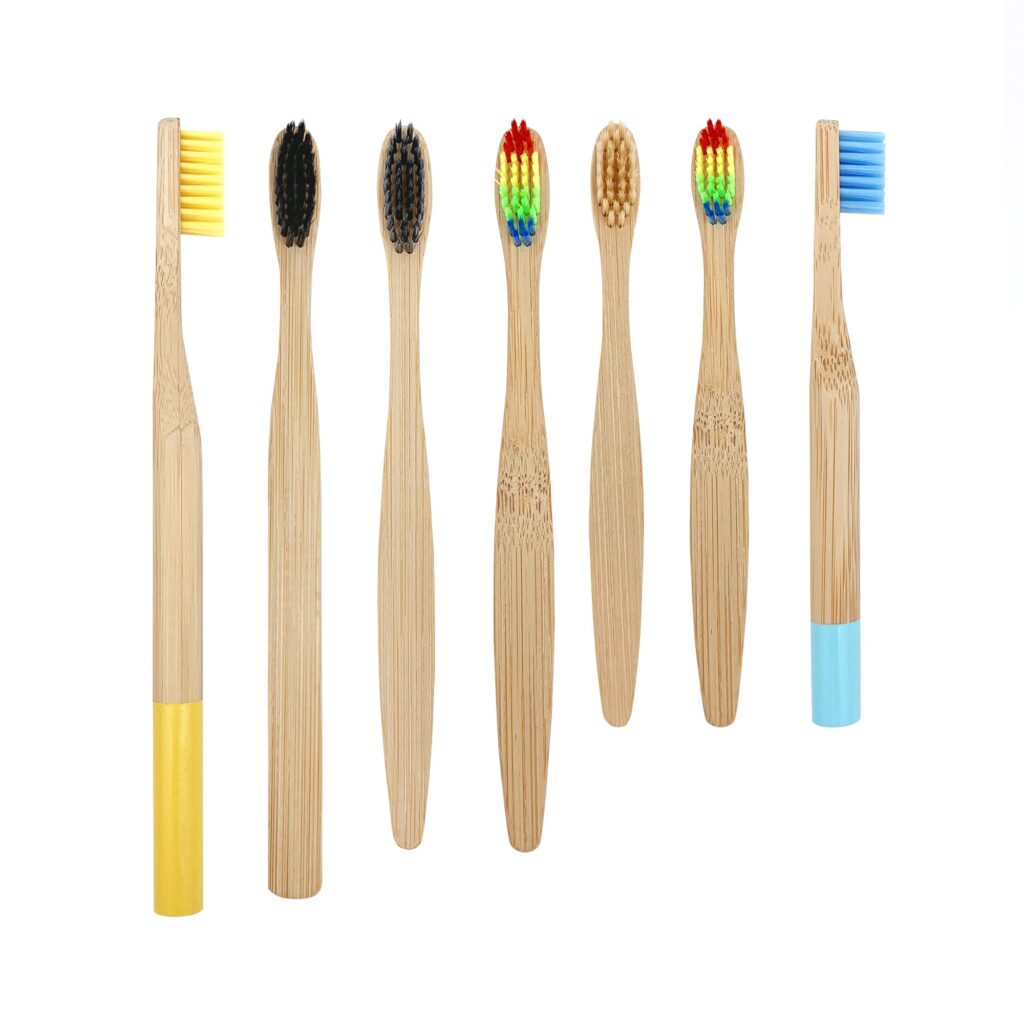 Natural Bamboo Toothbrush – Biodegradable Soft Bristles