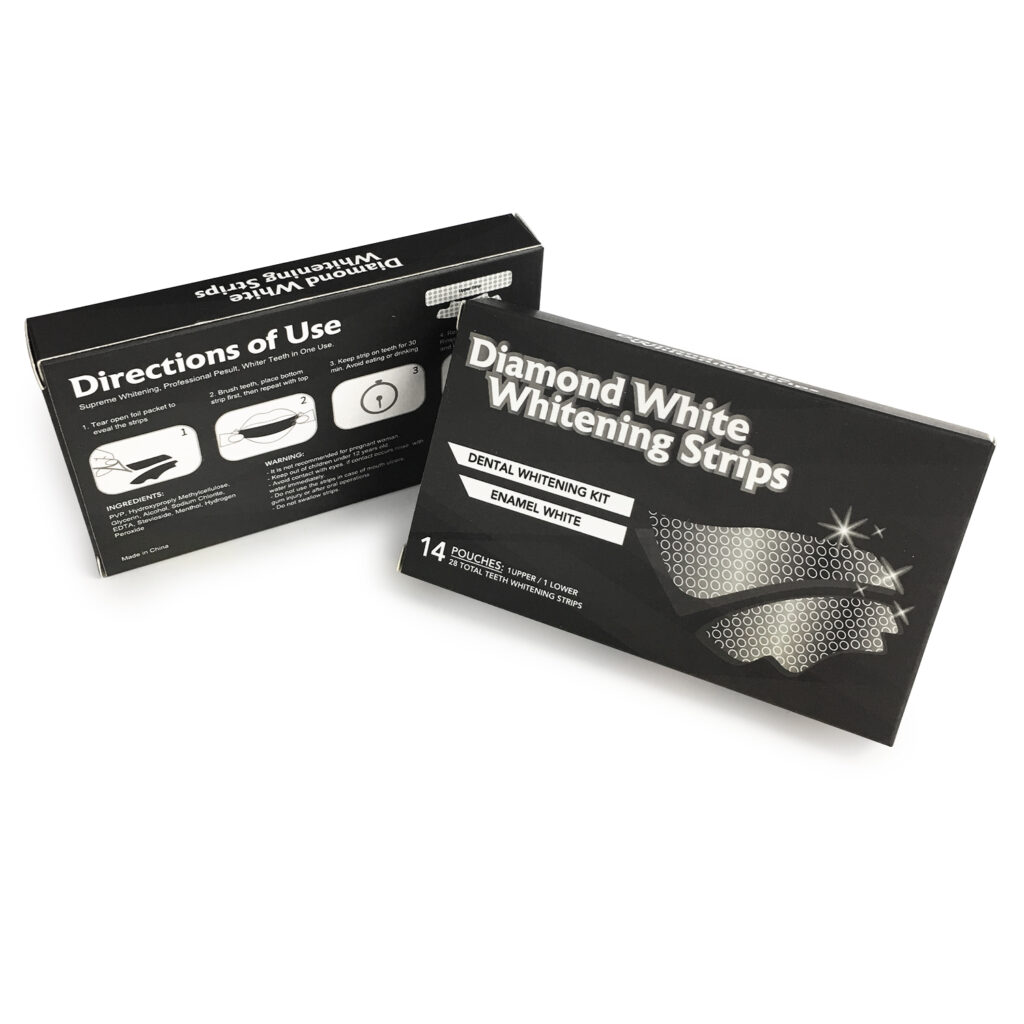 Teeth Whitening Charcoal Strips – 14 Packs