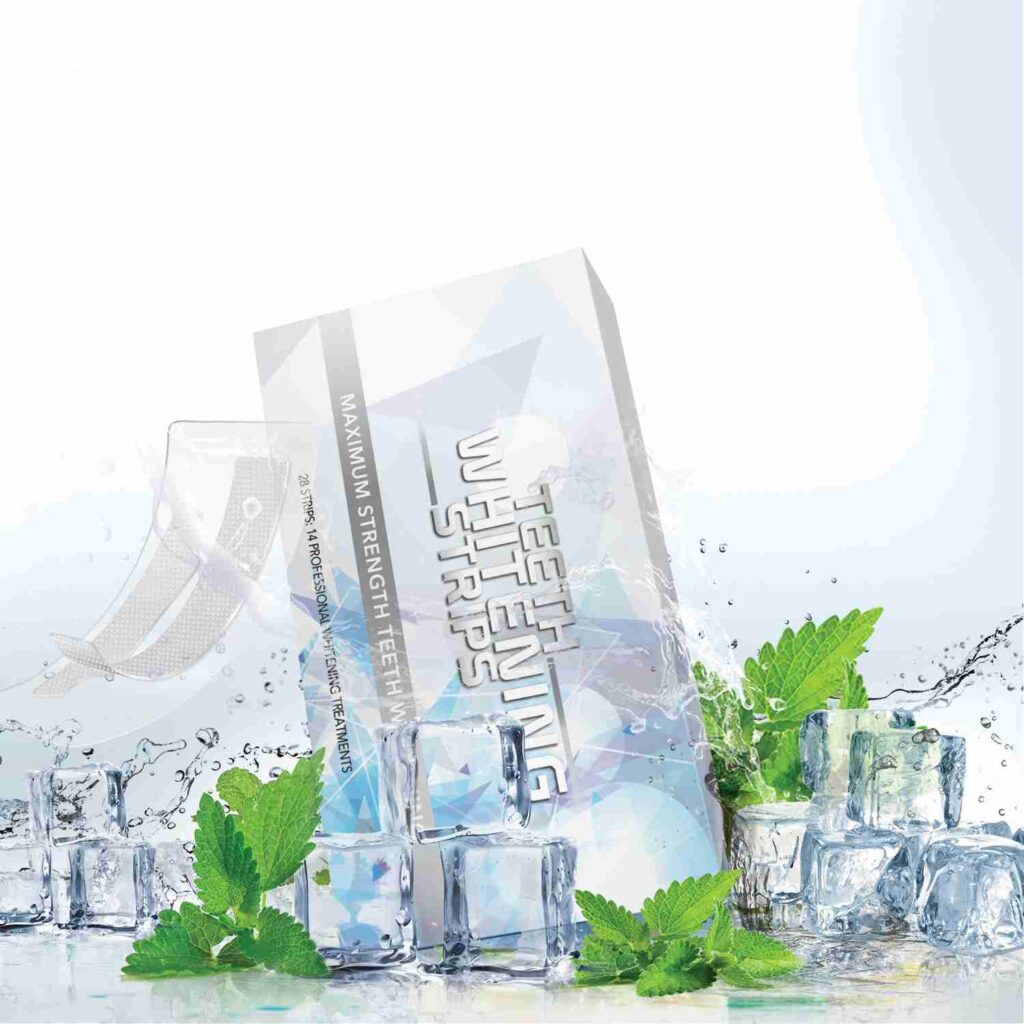 Teeth Whitening Strips – Non-Peroxide, 14 Treatments