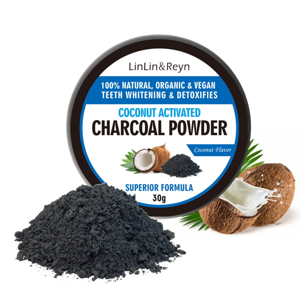 Teeth Whitening Powder – Organic Vegan Charcoal