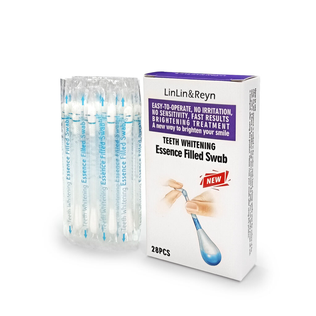 Teeth Whitening Cotton Swabs – Individual Treatment