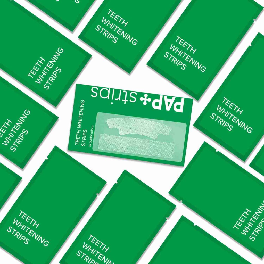 Teeth Whitening Strips – Strong Sticky, 14 Pairs