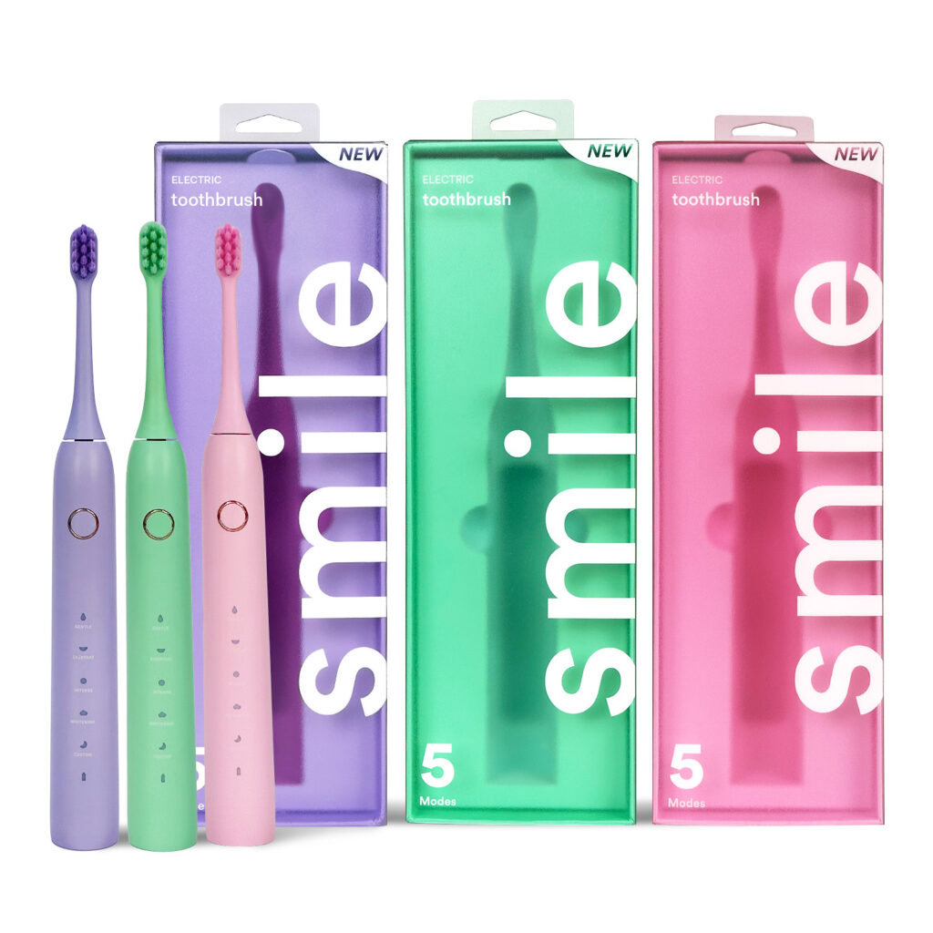 Sonic Electric Toothbrush – 5 Modes, Soft Bristles
