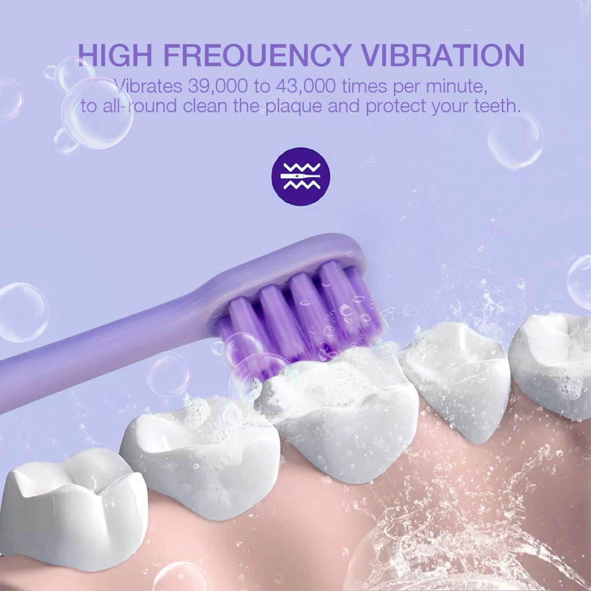 Sonic Electric Toothbrush – 5 Modes, Soft Bristles