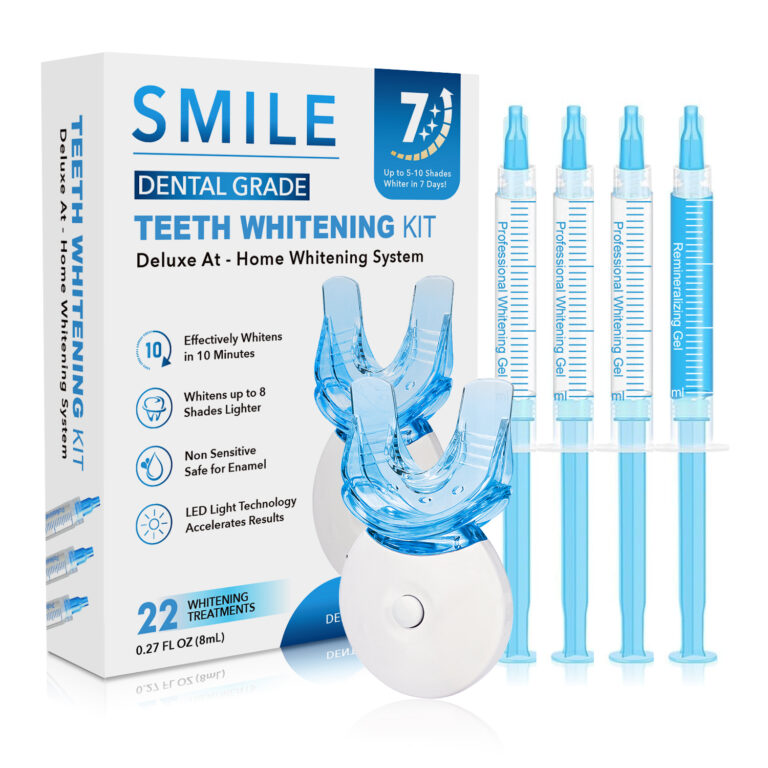 Teeth Whitening Kit – 5 LED Light, Timer