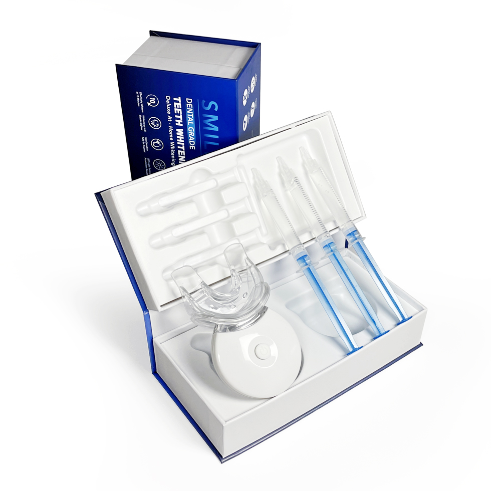 Teeth Whitening Kit – 10 Minutes, 5 Blue LED Light