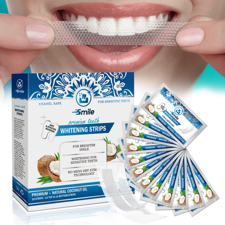 Teeth Whitening Strips – Non-Peroxide