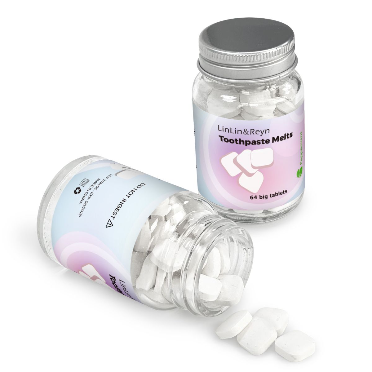 Chewable Solid Toothpaste Tablets – Eco Travel Friendly
