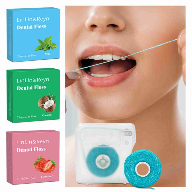 Eco-Friendly Dental Floss – Mint Coconut Strawberry Flavor