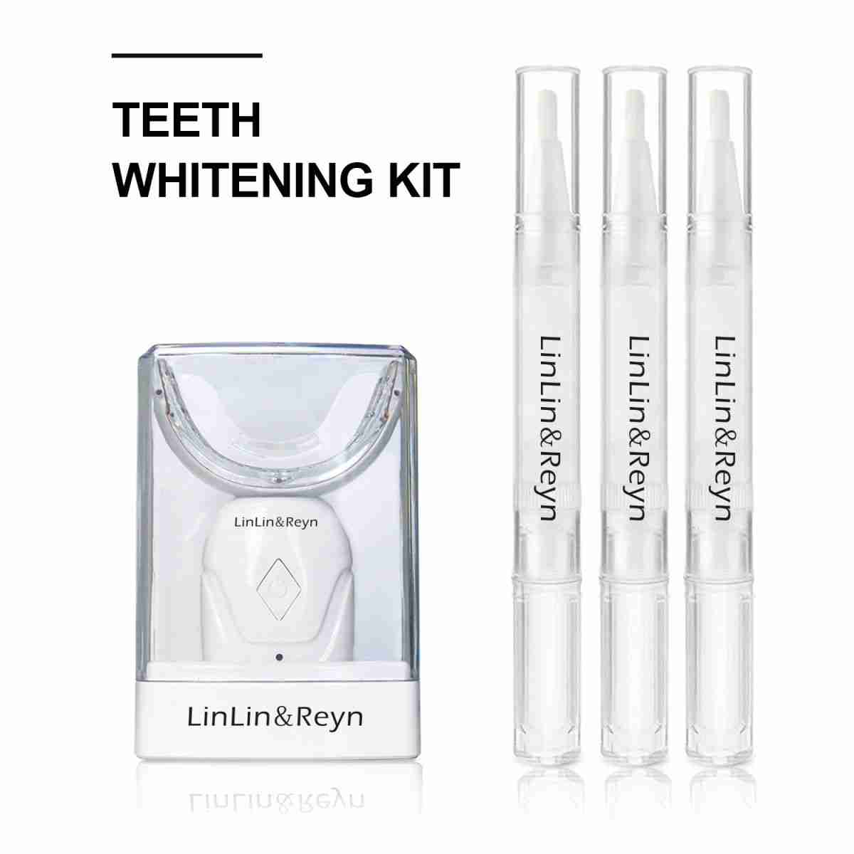 Teeth Whitening Kit – Rechargeable Wireless LED Light