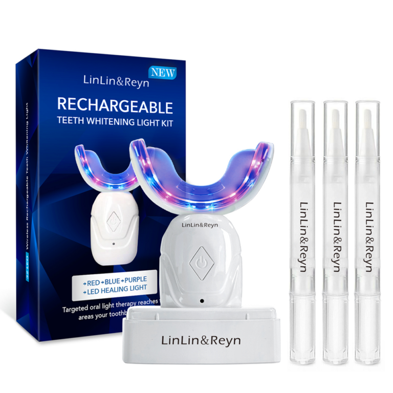 Teeth Whitening Kit – Rechargeable Wireless LED Light