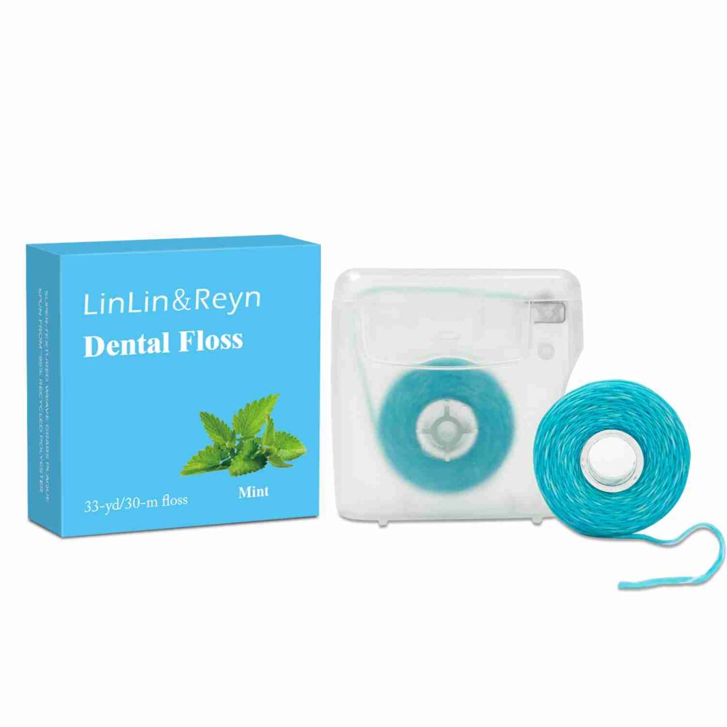 Eco-Friendly Dental Floss – Mint Coconut Strawberry Flavor