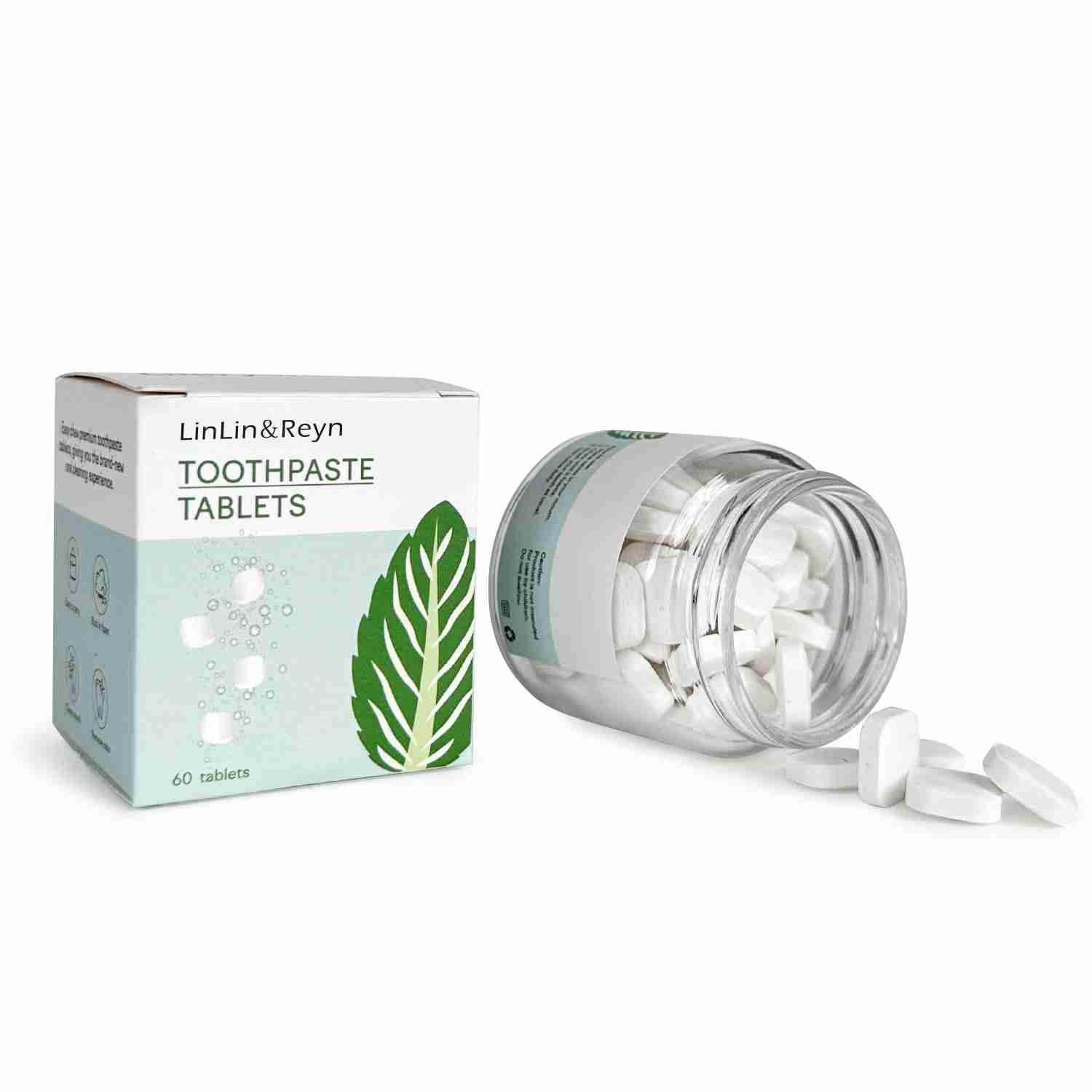 Fluoride-Free Chewable Toothpaste Tablets – Travel Friendly