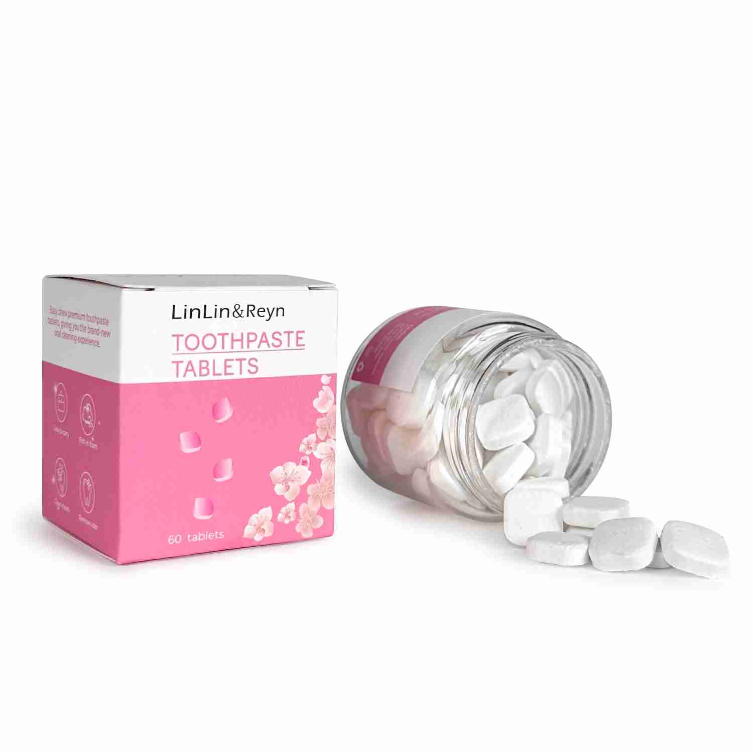 Fluoride-Free Chewable Toothpaste Tablets – Travel Friendly