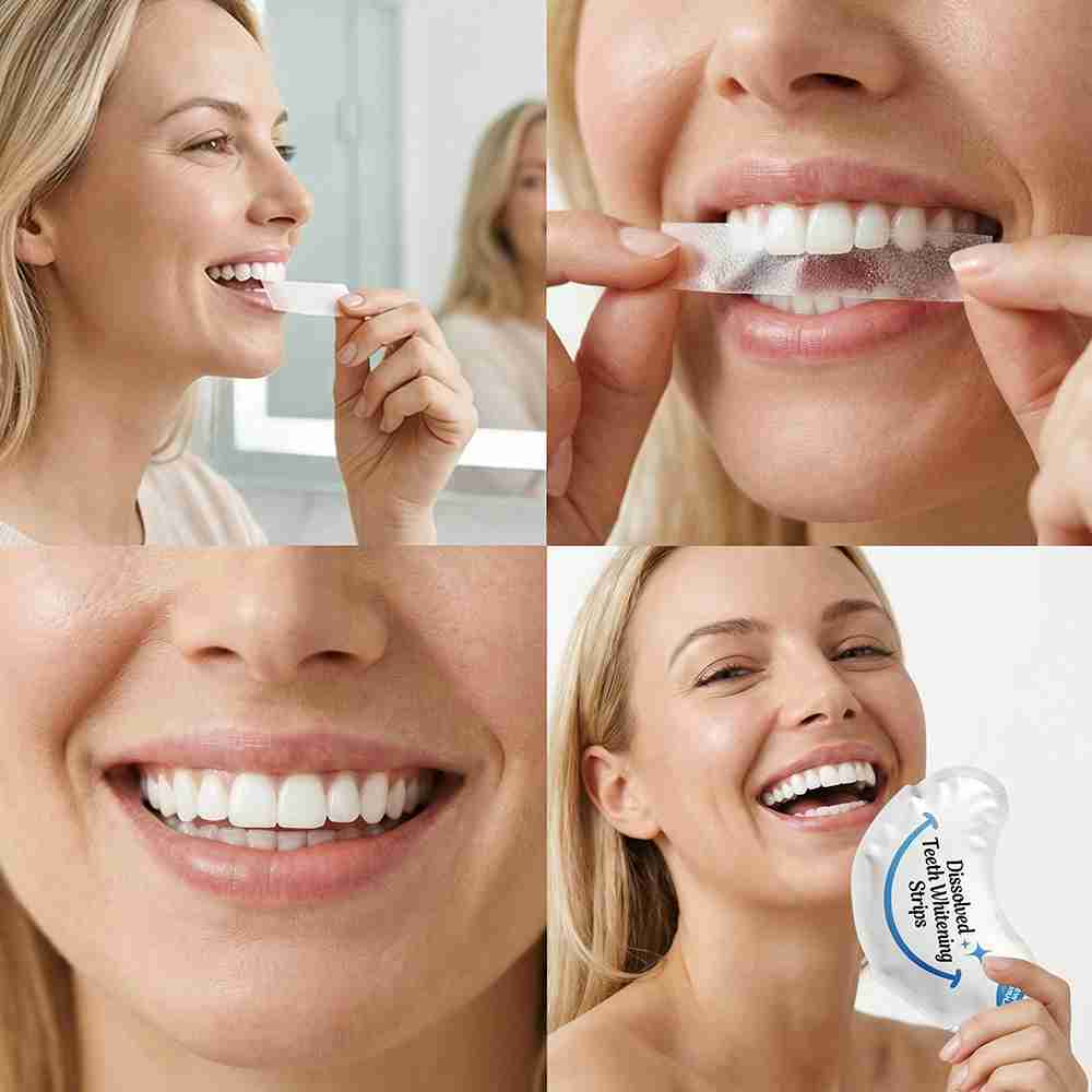 Vegan Teeth Whitening Strips – PAP Dissolving