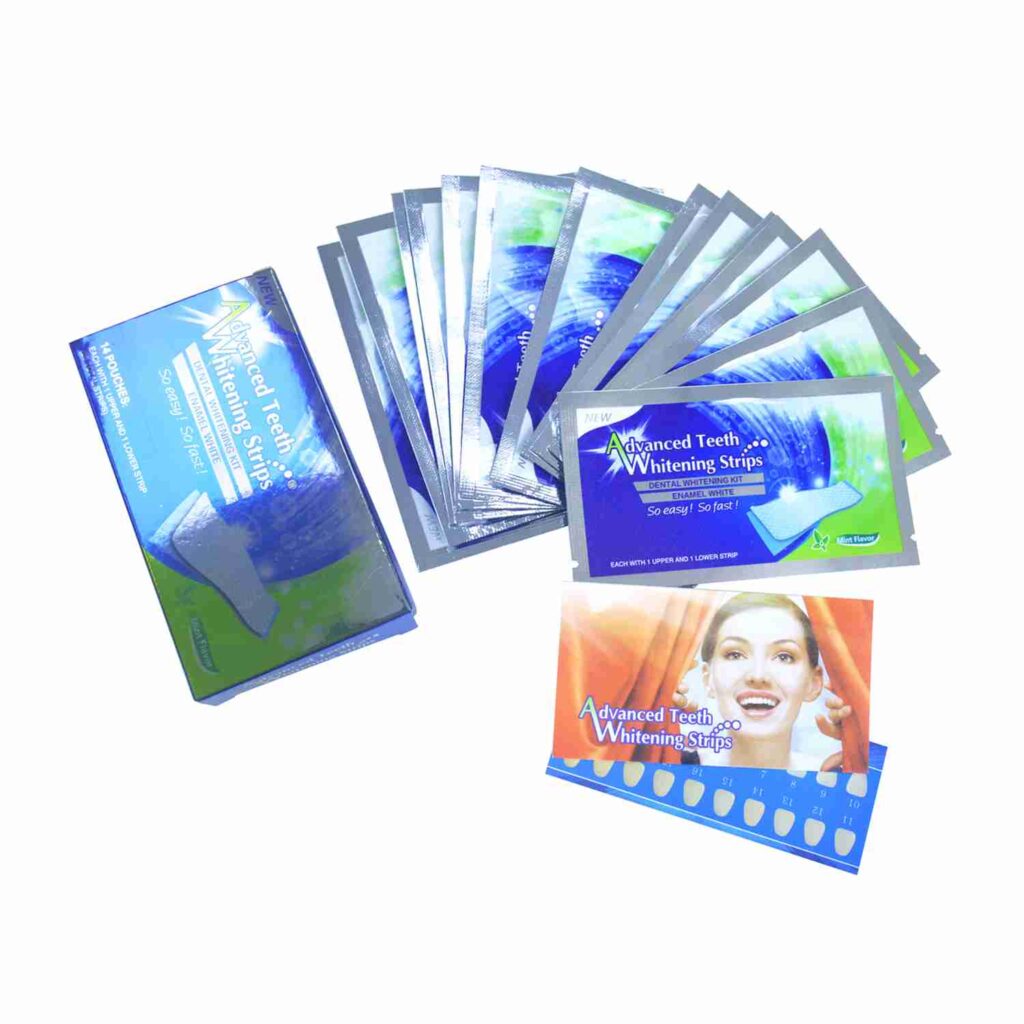 Teeth Whitening Strips – Advanced Stain Removal