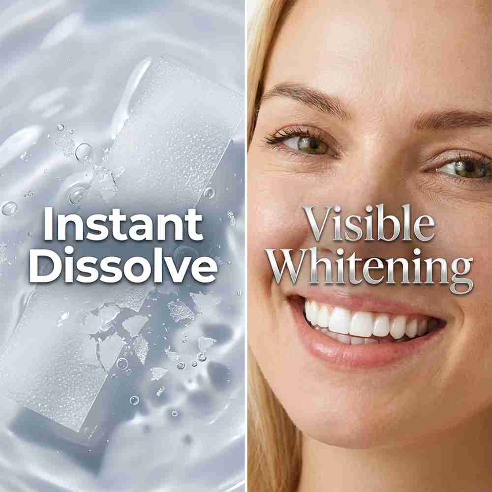 Vegan Teeth Whitening Strips – PAP Dissolving