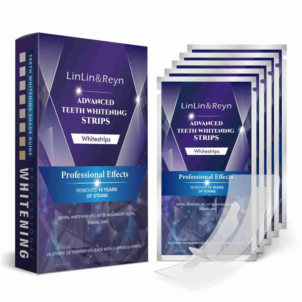 Vegan Teeth Whitening Strips – 14 Treatments for Sensitive Teeth