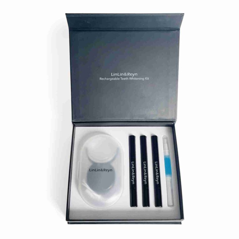 Teeth Whitening Kit with Travel Case – Wireless Rechargeable Light