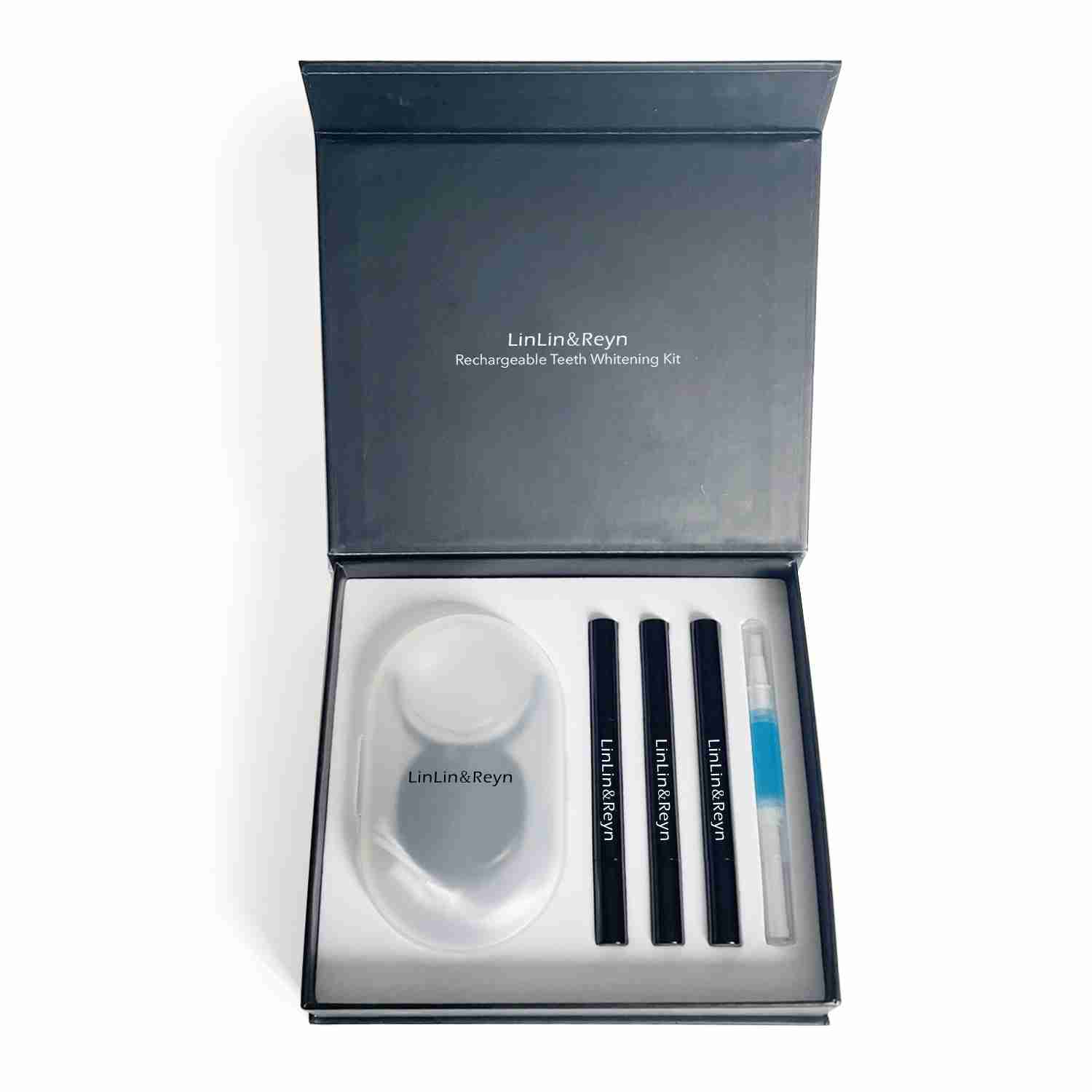 Teeth Whitening Kit with Travel Case – Wireless Rechargeable Light