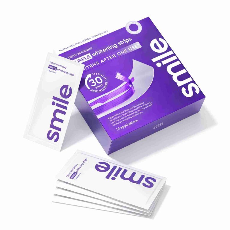 Teeth Whitening Strips – PAP+ Purple