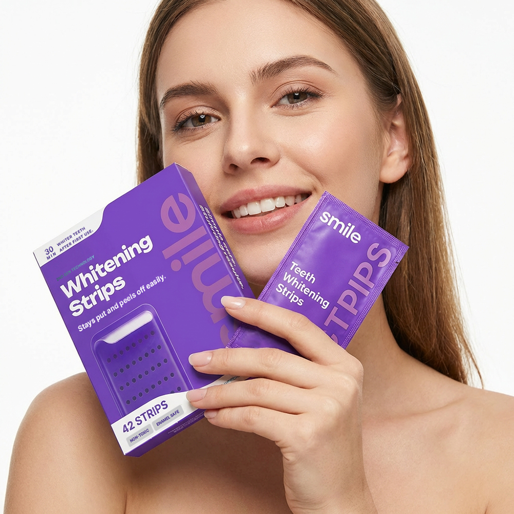 Whitening strips model