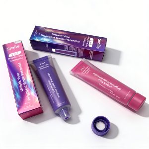 2 in 1 Double Tube Toothpaste 100g Teeth Cleaning PAP HP Teeth Whitening Toothpaste