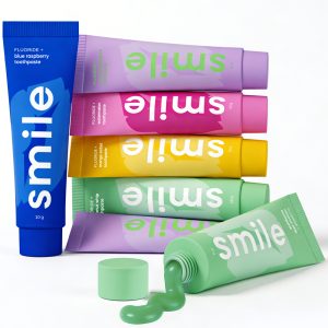 Travel 10g Flavoured Toothpastes Fluoride Formula Fruit Flavored Toothpaste