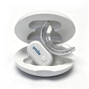 Wireless LED Accelerating Whitening Mouthpiece Rechargeable Teeth Whitening Light with UV Sanitizing Case