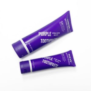 Instant Brightening Purple Serum Eliminating Bad Breath V34 Purple Teeth Whitening Toothpaste