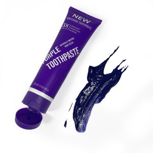 Instant Brightening Purple Serum Eliminating Bad Breath V34 Purple Teeth Whitening Toothpaste