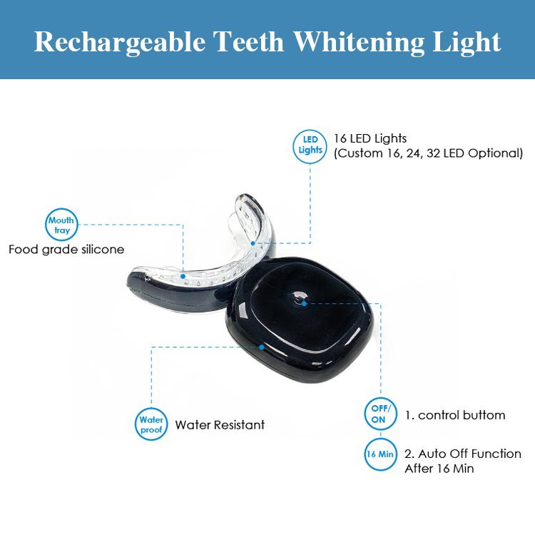 Teeth Whitening Kit – Wireless LED Light and Gel Pens