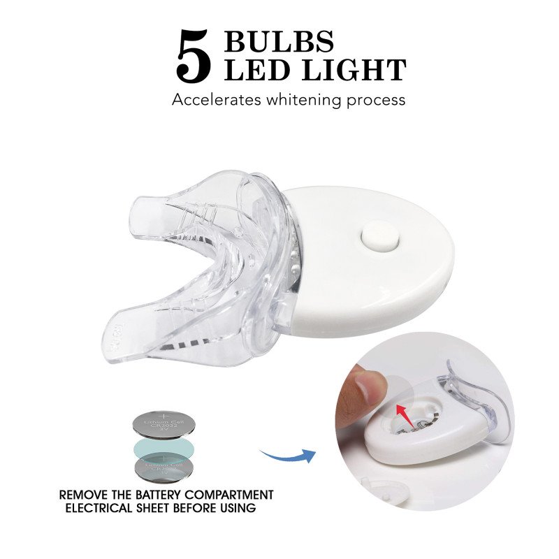 Teeth Whitening LED Light – 5 Bulbs