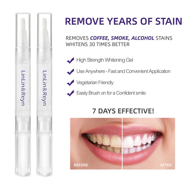 Teeth Whitening Pens – Custom Logo X3